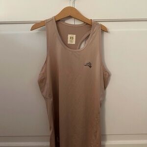 Tracksmith Twilight Tank, Women's XS, Mauve (dusty pastel pink)